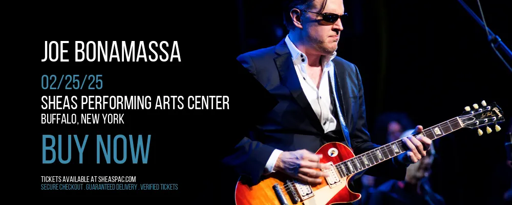 Joe Bonamassa at Sheas Performing Arts Center